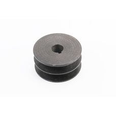 Шкив под коленвал d-20mm (D-85mm, 2-х ручейковый, два паза под ремень SPB, металл) 168F/170F Тип 2
