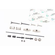 Клапан впускний, випускний к-кт 2шт 168F + пружина-2шт + коромисло-2шт + штанга-2шт + штовхач-2шт