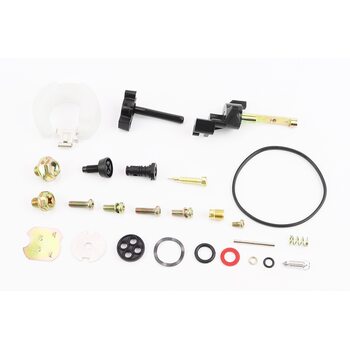 Ремонтний комплект карбюратора, 22 деталі + поплавок + важіль 168F/170F