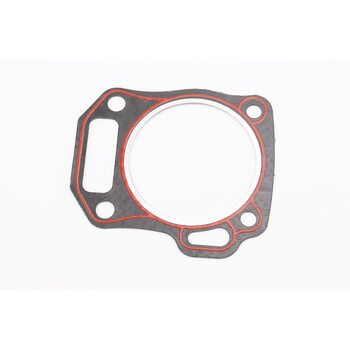 Прокладка головки циліндра 168F-68mm, (пароніт, червона нитка, на блістері)