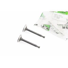 Клапан впускний (h-64; D-25; d-5,45), випускний (h-62; D-24; d-5,45) к-кт 2шт 168F