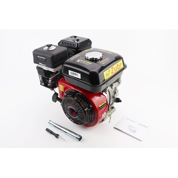 Двигатель мотоблочный в сборе, вал шпонка D-19mm, 7,0л.с. 170F, фильтр масляный + шкив SPB