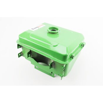 Бак топливный R175A/R180NM, 260x190x165mm, выступ. горловина, отверстие под шланг топливный