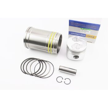 Поршнева R180NM к-кт, поршень 80mm STD (форкамера "Підкова") +гільза +манжети