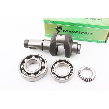 Колінвал R180NM +підшипники+шестерня Тип 1