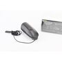 Ліхтар передній 1 діод+дзвінок 4 мелодії, Li-ion 3.7V 1200mAh зарядка від USB, вологозахисний, чорний FY-058/7588