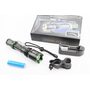 Фонарь передний 1 диод 2800 lumen алюминиевый, Li-ion 3.7V 3800mAh с зарядкой, влагозащитный, чёрный BL-1820