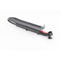 Багажник 24-29" алюміній консольний, міцний за трубу сидіння ексцентриком, чорний HS-027A