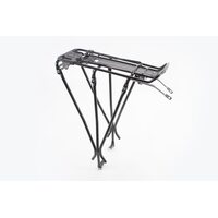 Багажник 26" алюміній, під Disk-brake, чорний HS-019