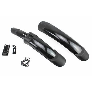 Крылья пластмассовые 24-26" MTB, чёрные FL-612