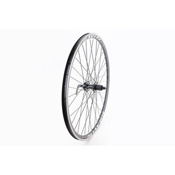 Колесо 29" заднє V/Disk-brake, обід "крапля" та втулка 14Gx36H алюмінієві NECO MS37R, під касету 8-9зв, кріпл. ексцентрик, "GRAVITY"