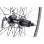 Колесо 29" заднє V/Disk-brake, обід "крапля" та втулка 14Gx36H алюмінієві NECO MS37R, під касету 8-9зв, кріпл. ексцентрик, "GRAVITY"