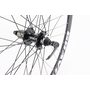 Колесо 29" заднє Disk-brake, обід "крапля" та втулка 14Gx36H алюмінієві NECO MS37R, під касету 8-9зв, кріпл. ексцентрик, "GRAVITY"