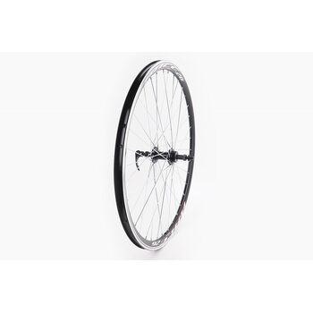 Колесо 26" заднє V-brake, обід та втулка 14Gx36H алюмінієві, пром-підшипники 6200 2RS, під вільнобіг, кріпл. ексцентрик, RACE26