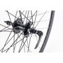 Колесо 29" заднє V/Disk-brake, обід та втулка 14Gx36H алюмінієві, пром-підшипники 6200 2RS, під вільнобіг, кріпл. ексцентрик, " GRAVITI"