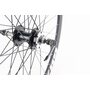 Колесо 26" заднее V/Disk-brake, обед и втулка 14Gx36H алюминиевые, пром-подшипники 6200 2RS, под вольнобег, креп. эксцентрик, "GRAVITY"