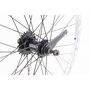 Колесо 24" заднее V-brake, обед "капля" и втулка 14Gx36H алюминиевые, креп. гайка, "GRAVITY"