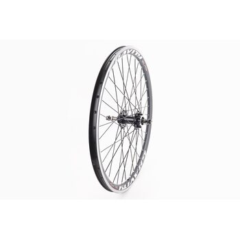 Колесо 24" заднє V/Disk-brake, обід "крапля" алюмінієвий, втулка 14Gx36H, під вільнобіг, кріпл. гайка, "GRAVITY"