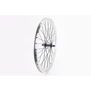 Колесо 24" переднє V-brake, обід "крапля" алюмінієвий, втулка 14Gx36H, кріпл. гайка, "GRAVITY"