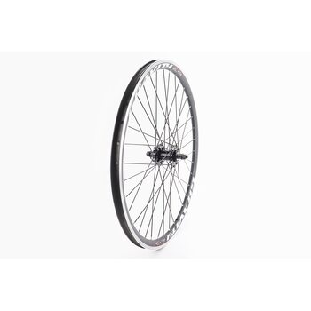 Колесо 26" переднее Disk-brake, обод алюминиевый, втулка 14Gx36H, крепл. гайка, "GRAVITY" (возм. царапины)