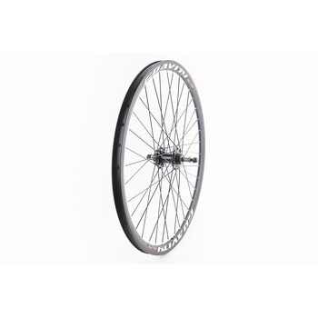 Колесо 27,5" заднее Disk-brake, обед и втулка 14Gx36H алюминиевые, под свободобег, креп. гайка, "GRAVITY"