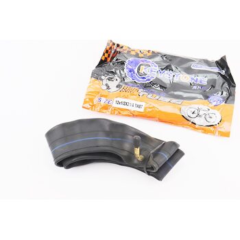 Камера 12"х1/2х2 1/4 с кривым ниппелем (Schrader AV)