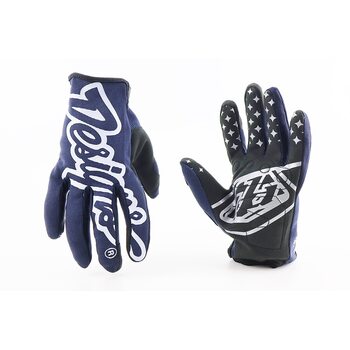 Перчатки XL с силиконовыми вставками, сине-черно-белый, НЕ оригинал