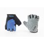 Перчатки без пальців M з гелевими вставками під долоню, чорно-сині SBG-1457