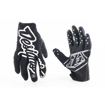 Перчатки L с силиконовыми вставками, черно-белые, НЕ оригинал