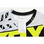Футболка (Джерси) мужская L-(Polyester 80% / Spandex 20%), короткие рукава, свободный крой, серо-чёрная, НЕ оригинал