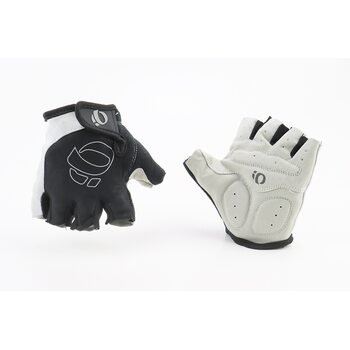 Перчатки без пальців M з м'якими вставками під долоню, чорно-сірі