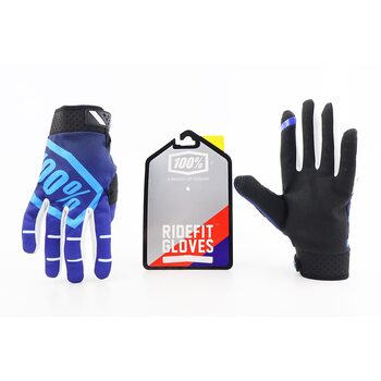 Перчатки XL с силиконовыми вставками, сине-черные, НЕ оригинал