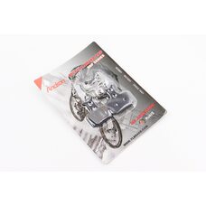 Тормозные колодки Disk-brake (Formula The one, R1, Mega), чёрные YL-1034