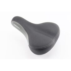 Сидіння ХВЗ 260x180мм, чорно-сіре N312