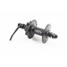 Втулка передняя MTB алюминиевая 14Gx36H, Disk-brake, крепл. эксцентрик, чёрная DEORE НВ-M525A
