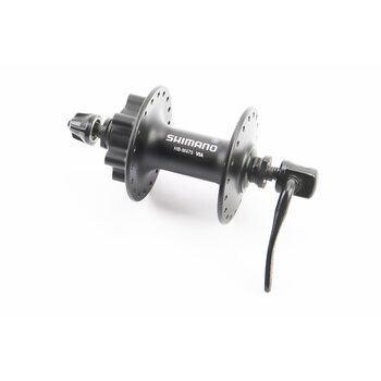 Втулка передняя MTB алюминиевая 14Gx36H, Disk-brake, крепл. эксцентрик, чёрная ALIVIO HB-M475