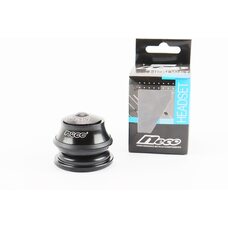 Кермова колонка 1-1/8" (44/28,6x44/30) безрізьбової вилки, напівінтегровані, висока, чорний H117DM