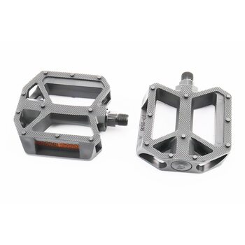 Педали BMX 9/16" (109x96x25mm) пластиковые, чёрные FP-850B