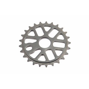 Зірка передня BMX 25Т 1/2"x1/8", алюмінієва, чорна KL-C217