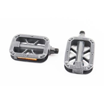 Педали CHILD 9/16" (90x65x20mm) пластиковые, черные (без подшипников)