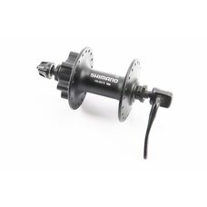 Втулка передняя MTB алюминиевая 14Gx36H, Disk-brake, крепл. эксцентрик, чёрная ALIVIO HB-M475