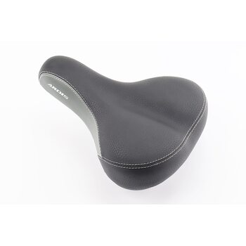 Сидіння ХВЗ 260x180мм, чорно-сіре N312