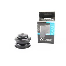 Кермова колонка 1-1/8" (44/28,6x44/30) безрізьбової вилки, напівінтегровані, пром-підшипники, чорні H114