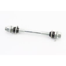 Вісь передня MTB М10х140мм в зборі, під гайку, хром