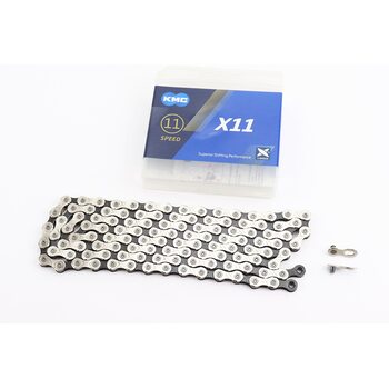 Ланцюг приводний 1/2х11/128х118L 11 швидкостей, сріблясто-чорна X11