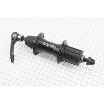 УЦЕНКА вело Втулка задняя MTB алюминиевая 14Gx36H под кассету 8-10зв, V-brake, крепл. эксцентрик, чёрная KT-WSER (нетоварный вид)