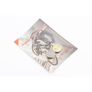 Гальмівні колодки Disk-brake (Hayes MX2,3, Sole, Artec ADC-01, JAK-5, Bolids Boli-BB2), жовті YL-1025