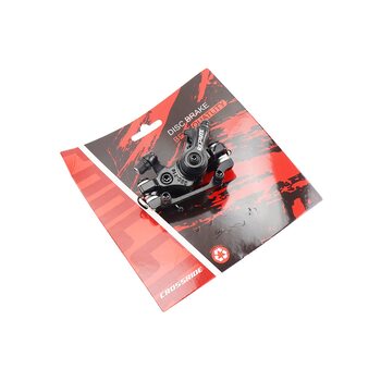 Гальмівний супорт передній (F160/R140мм), чорний DSC-710