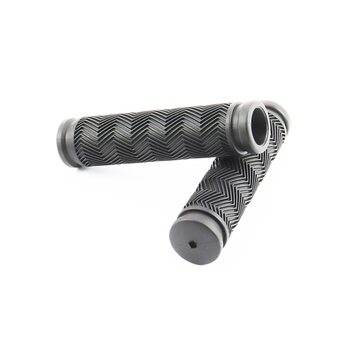 Ручки руля 127мм, черные CR-G127