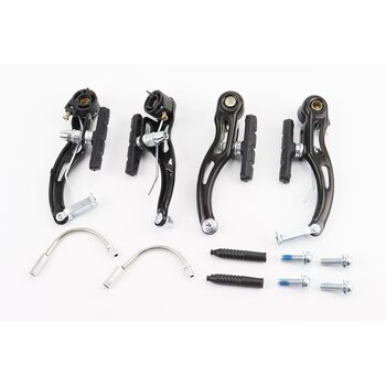 Гальмо V-brake 110мм (2 колеса), чорне СВ-117